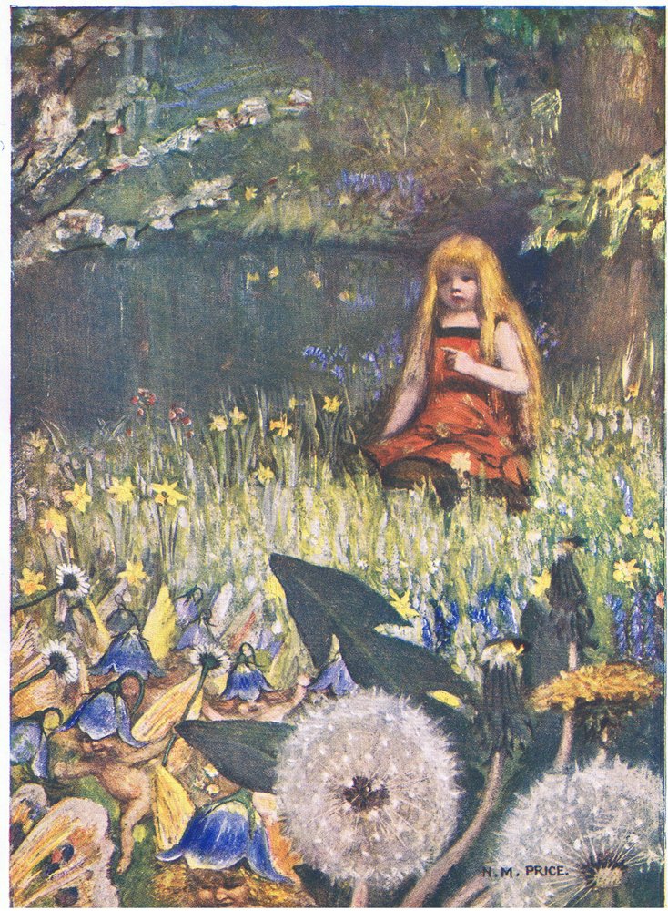 Le campanelle di maggio e i fiori: "Ora so che non posso più restare a casa, le campanelle di maggio mi chiamano" da Norman Mills Price
