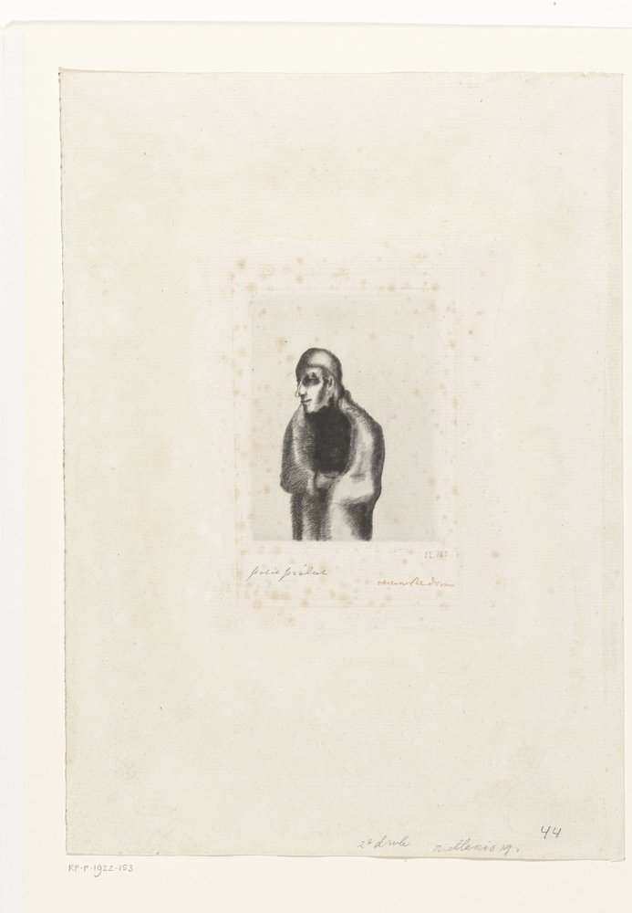 Piccolo prelato da Odilon Redon