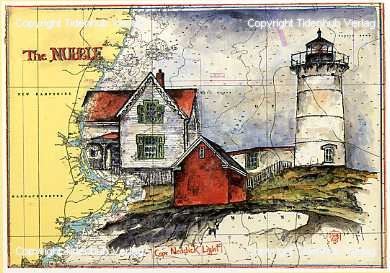 Faro di Cape Neddick da Ole West