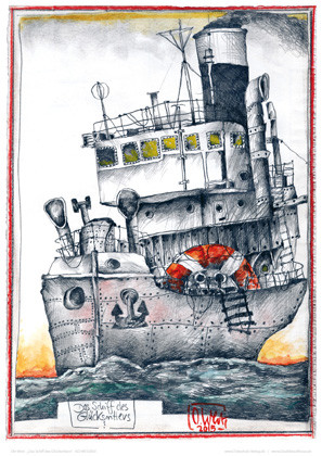 La nave del cercatore di fortuna da Ole West