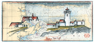 Faro di Eastern Point da Ole West