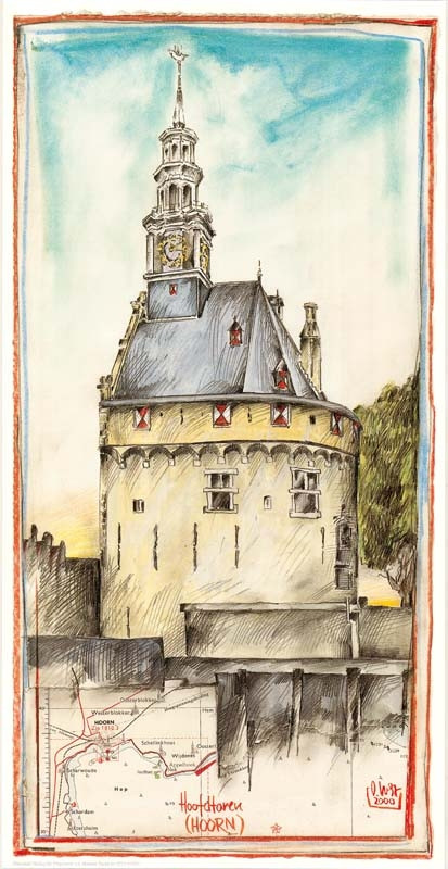 Hoofdtoren (Hoorn), Paesi Bassi da Ole West