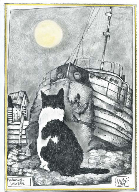Aspettando la luna piena / Gatto da Ole West