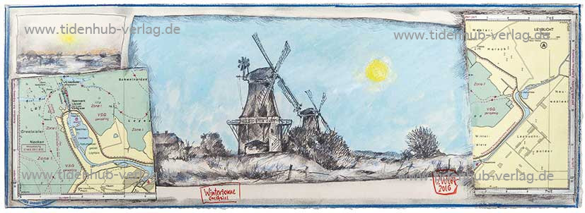 Sole invernale Greetsiel da Ole West