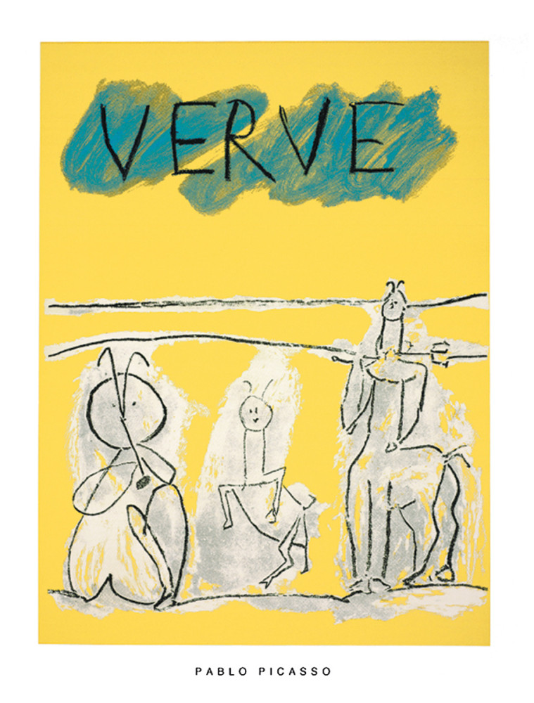 Copertina per Verve, 1951 da Pablo Picasso