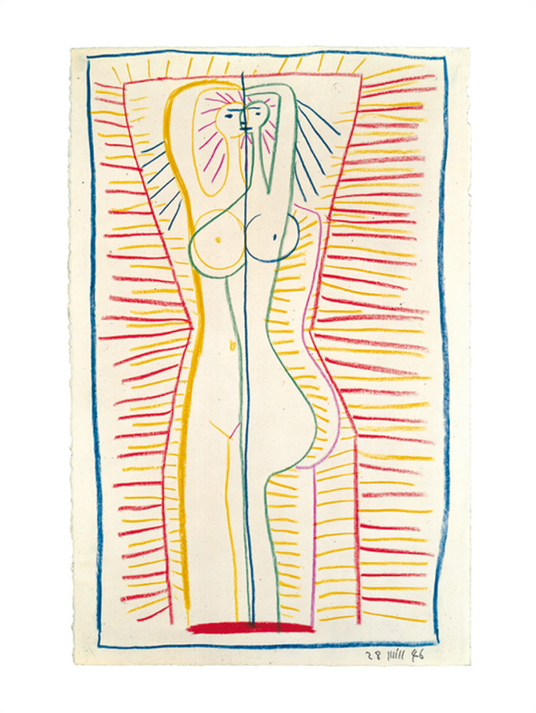 Nudo femminile in piedi II, 1946 da Pablo Picasso