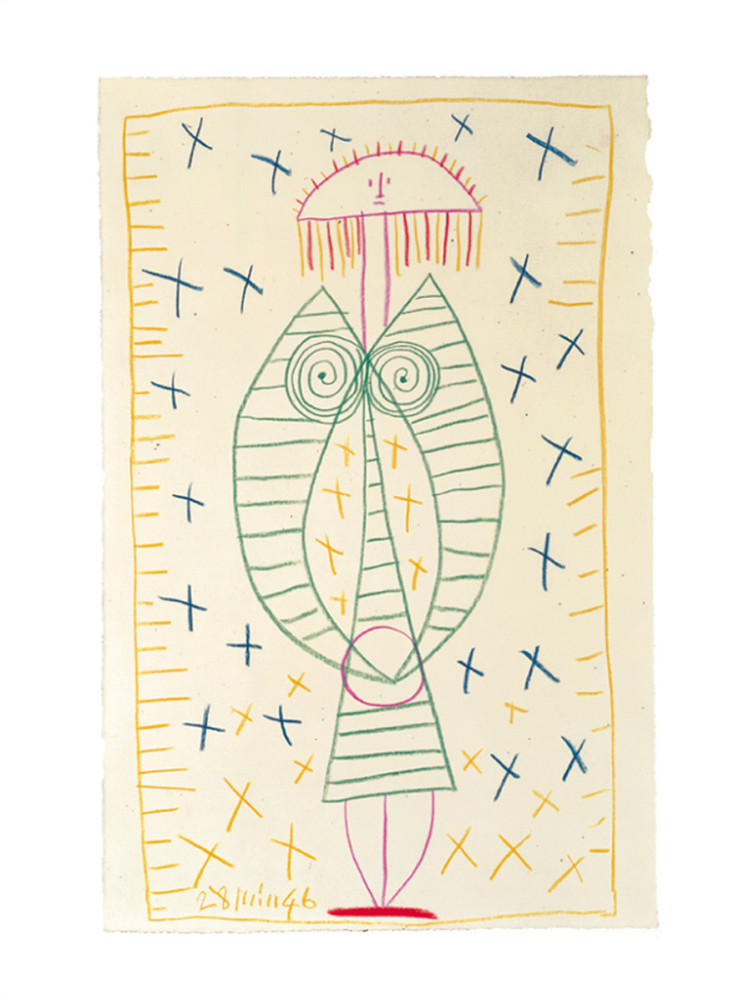 Donna in piedi (Ki. 2) da Pablo Picasso