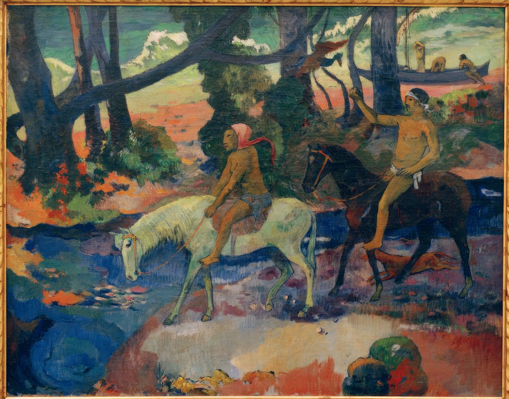 Il guado o la fuga da Paul Gauguin