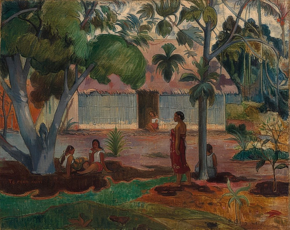 Il grande albero da Paul Gauguin