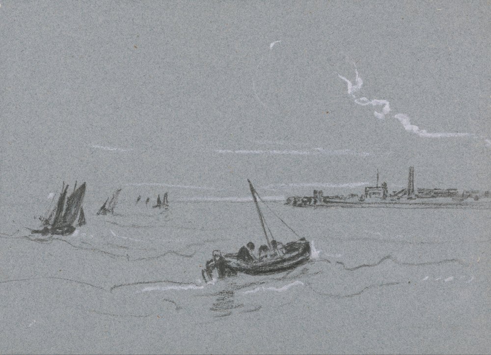 Studio del mare da Peter de Wint