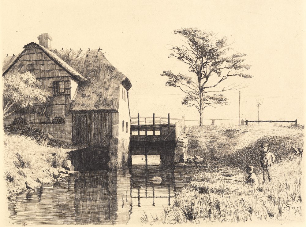 Stampen | Peter Vilhelm Ilsted | Stampa d'arte
