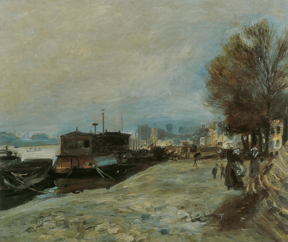 Bateau-lavoir sulla Senna da Pierre-Auguste Renoir