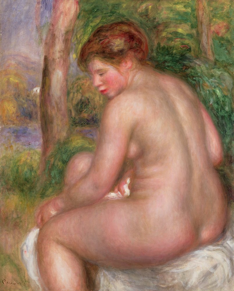 Nudo, vista posteriore, 1911 da Pierre-Auguste Renoir