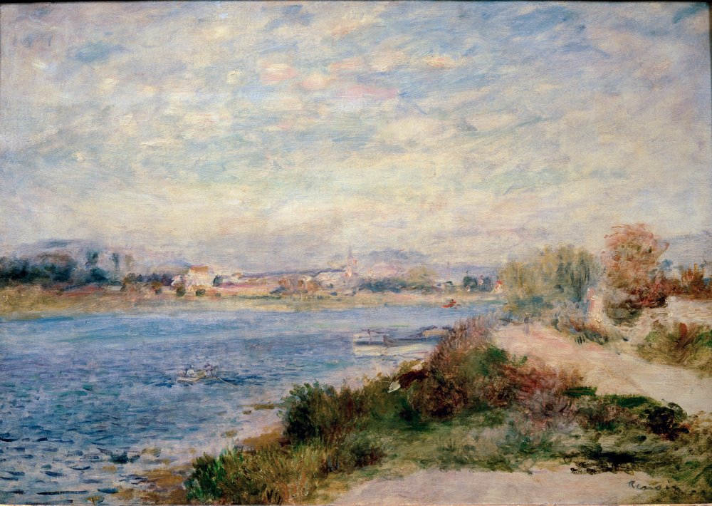 La Senna ad Argenteuil da Pierre-Auguste Renoir