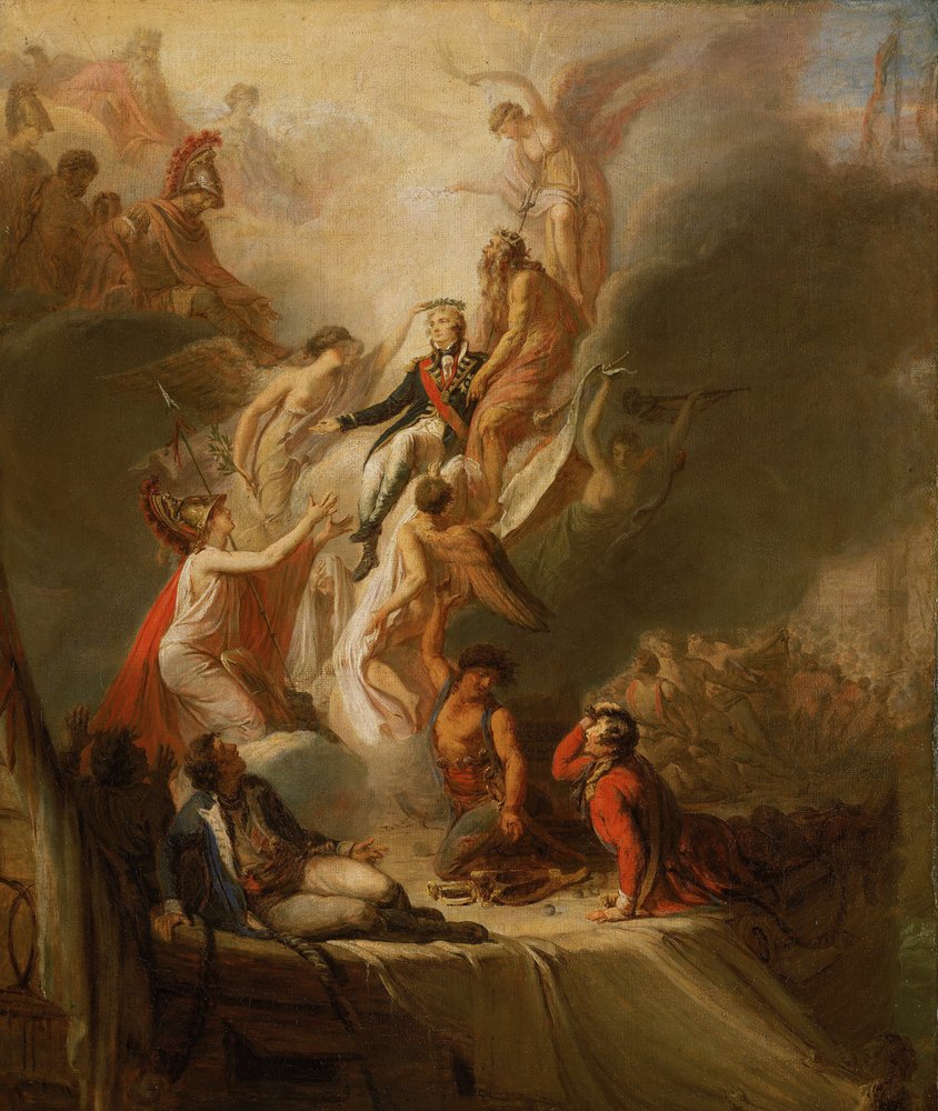 L'apoteosi di Horatio Nelson (1758-1805), 1805-18 circa (olio su tela)