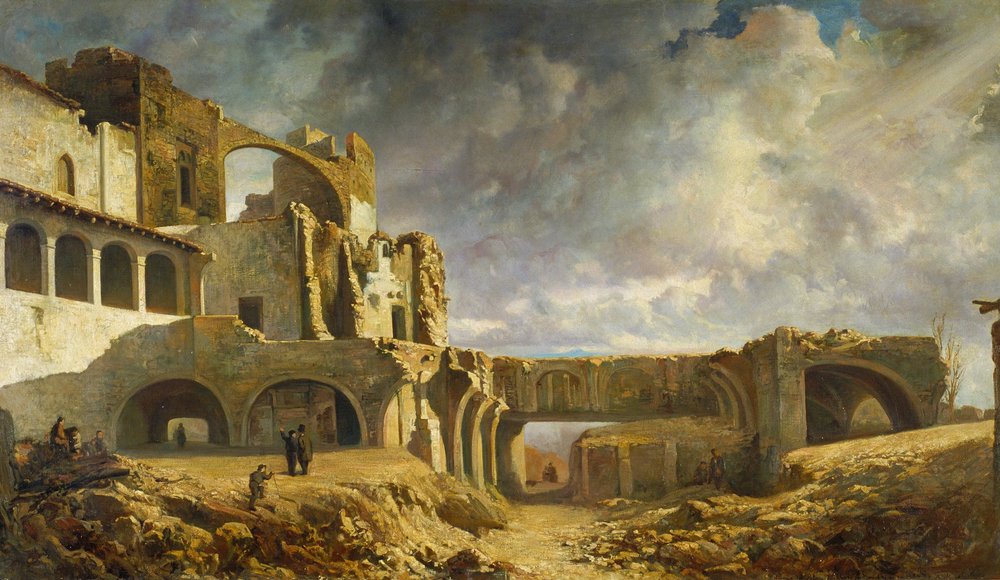 Rovine del palazzo da Ramón Martí Alsina