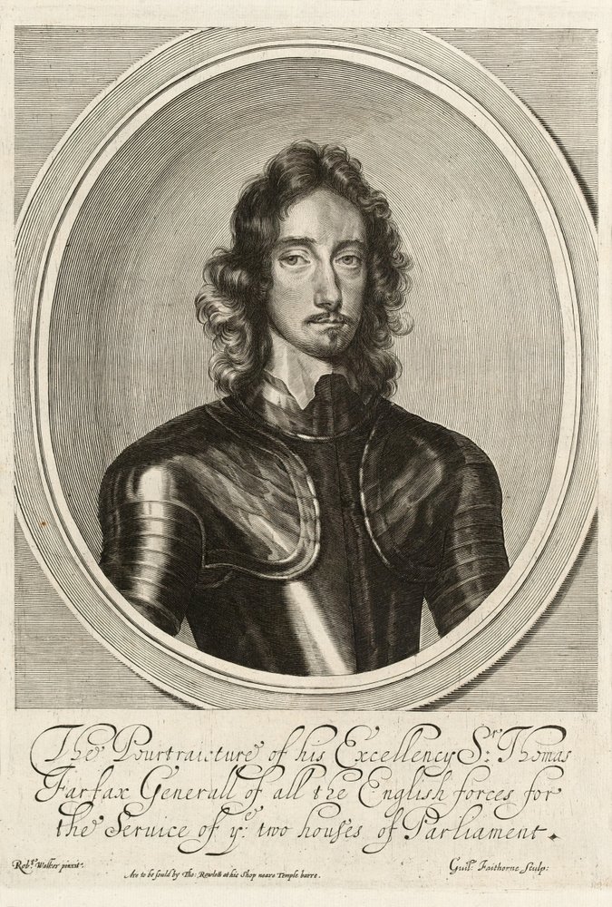 Sir Thomas Fairfax, c.1645 da Robert (after) Walker