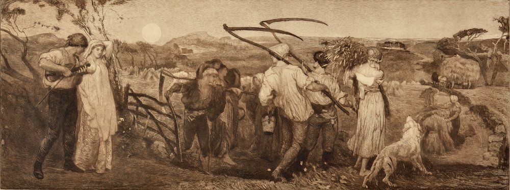 La luna del raccolto da Robert Walker Macbeth