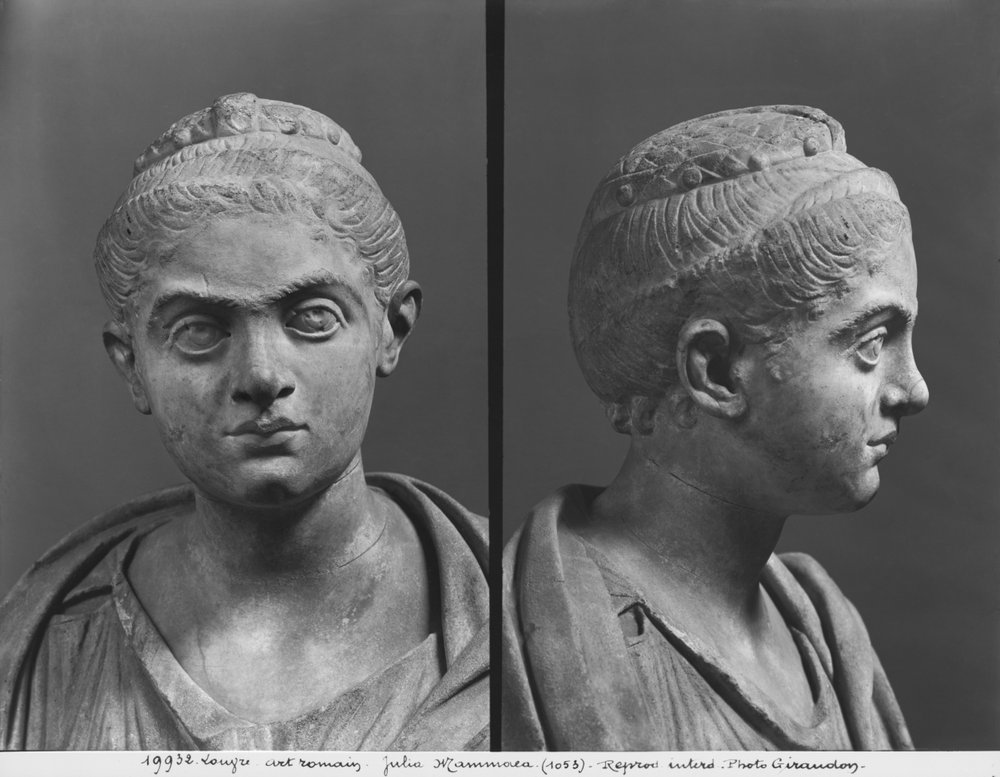 Due vedute di Giulia Mamea, madre dell