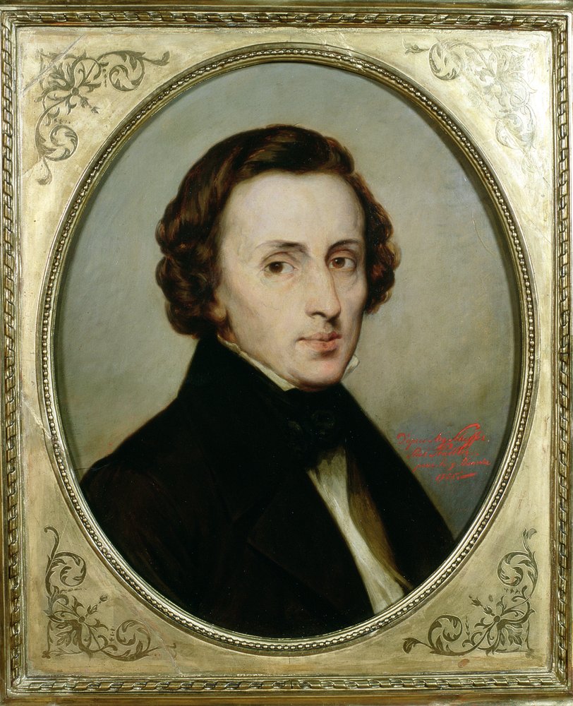 Frédéric Chopin (1810-49) da Stanislas Stattler