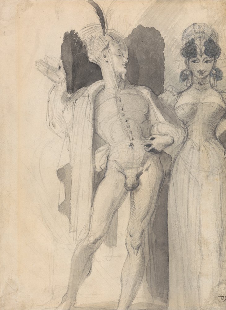Faust e Margherita da Theodor von Holst
