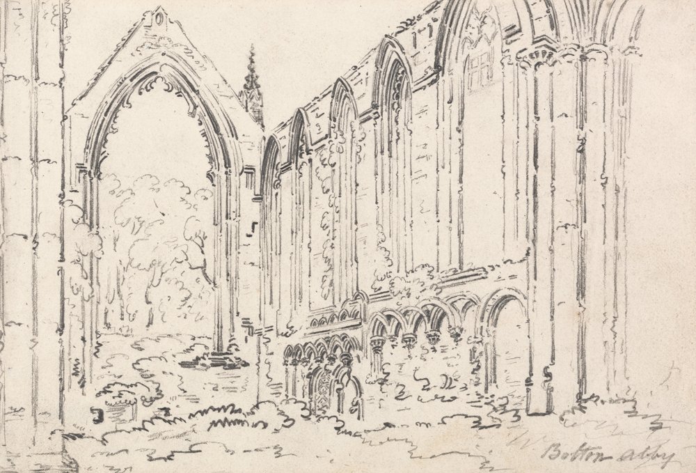 Abbazia di Bolton, Lancashire da Thomas Girtin