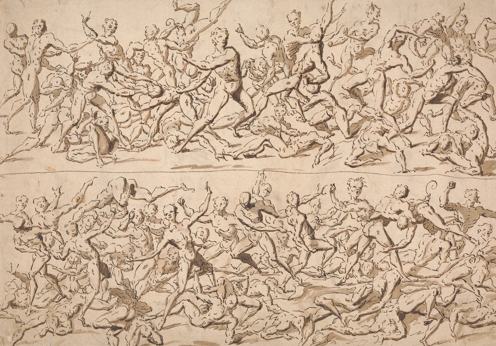 Studi di figura da Thomas Carwitham
