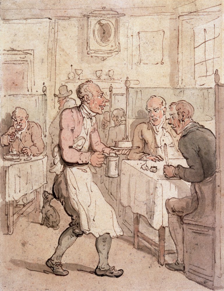 La trattoria da Thomas Rowlandson