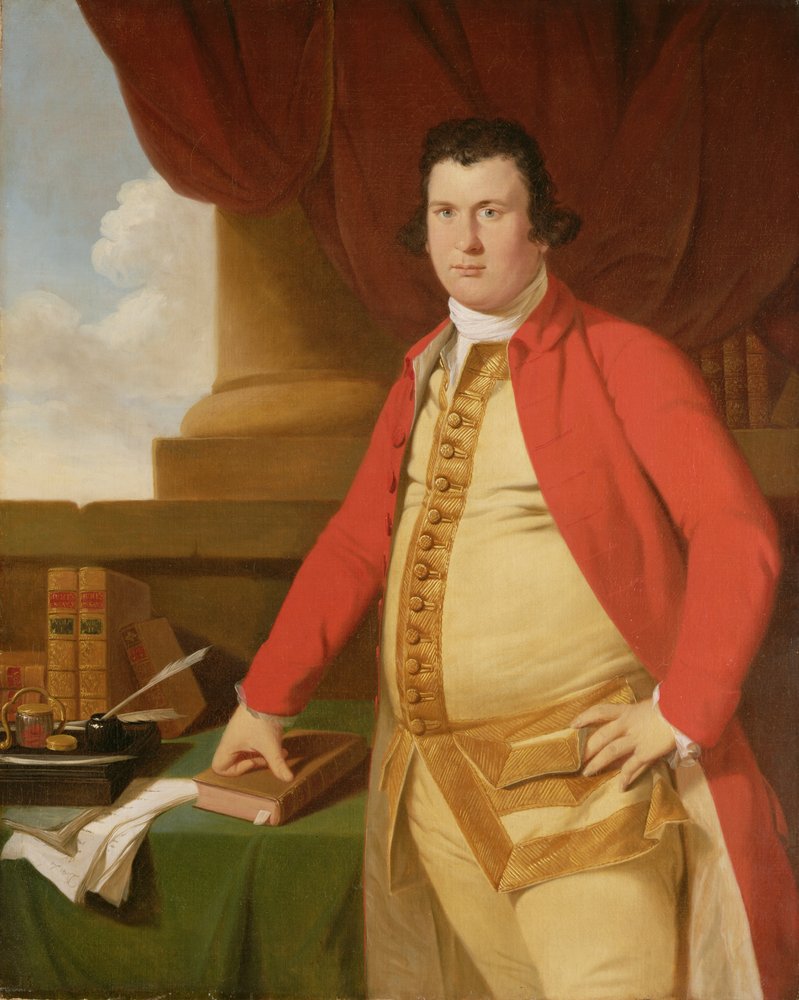 Un uomo sconosciuto, c.1764-69 da Tilly Kettle