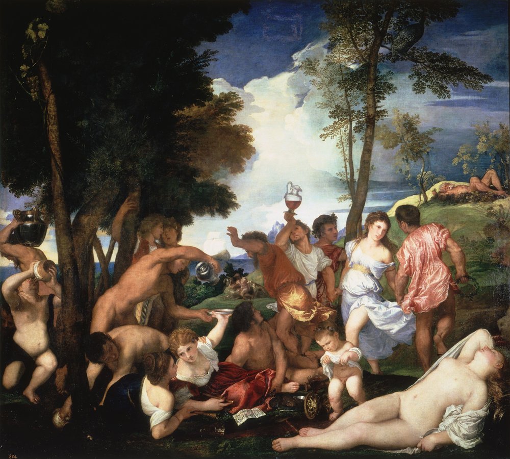 Baccanale degli Andrii da Tiziano Vecelli