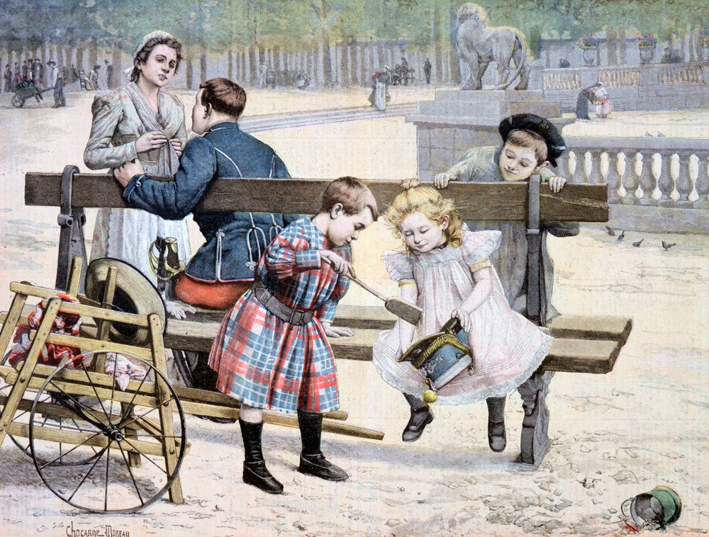 Ogni età ha i suoi piaceri, 1895 da Unbekannt