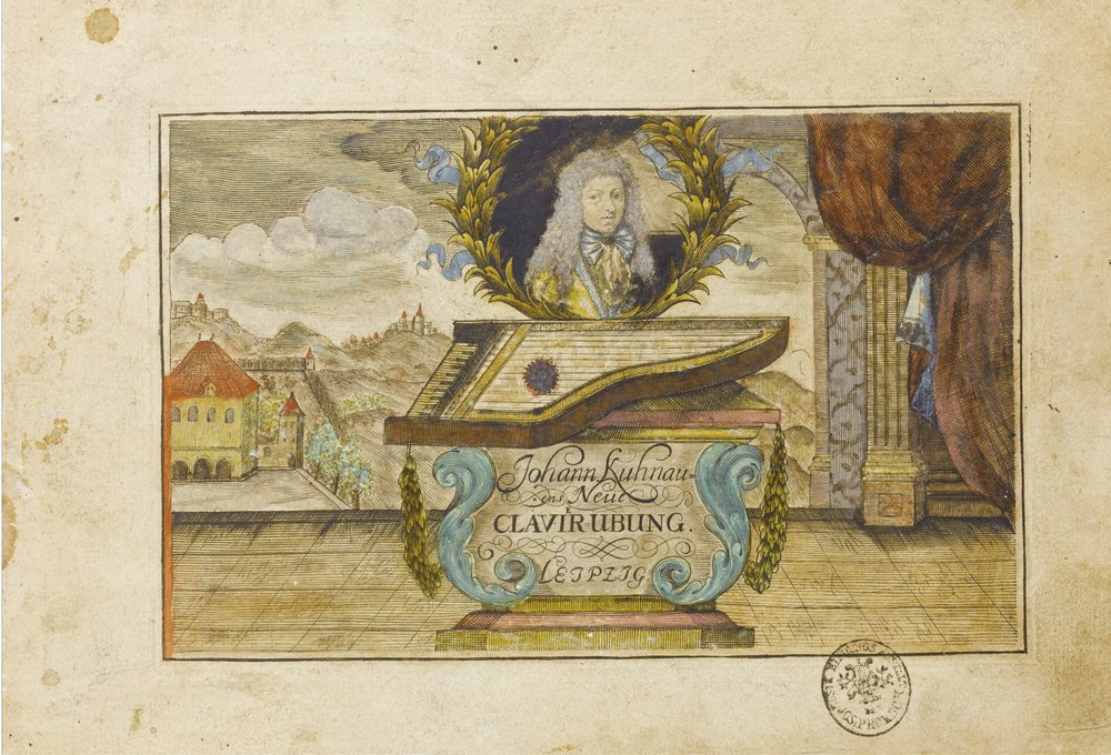 Johann Kuhnau Neue Clavier-Uebung, 1689 da Unbekannt