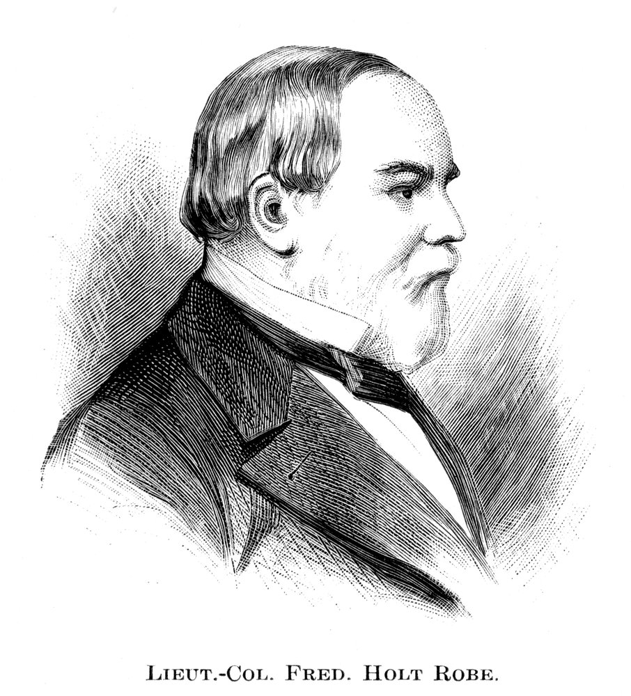 Tenente colonnello Frederick Holt Robe, 1886 da Unbekannt