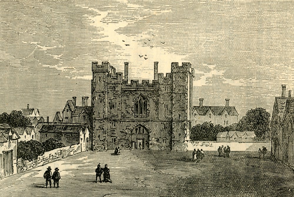Il Monastero di San Giovanni di Gerusalemme, Clerkenwell - Il cancello da ovest da Unbekannt