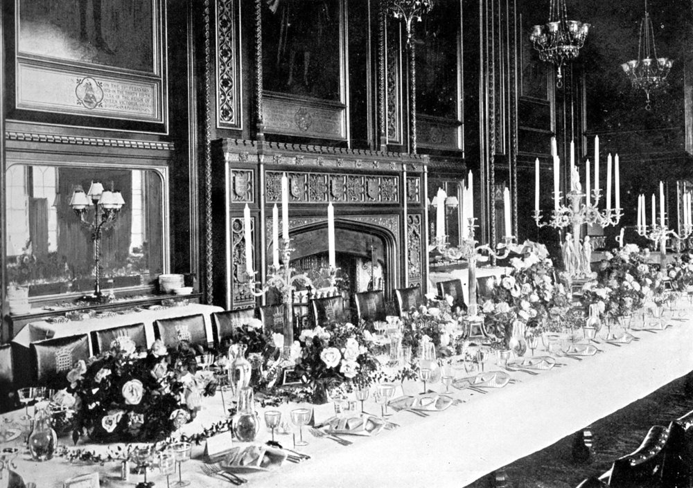 Sala da pranzo di stato del Presidente, Camera dei Comuni, Westminster, Londra, c1905 da Unbekannt