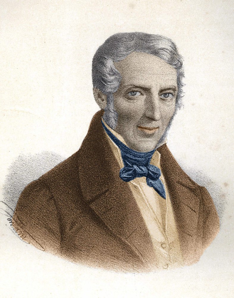 Ritratto di Alessandro Manzoni, scrittore italiano (1785 - 1873) da Unknown artist
