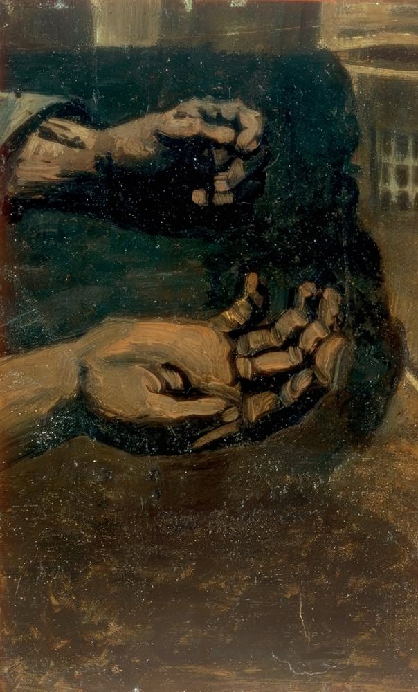Due mani da Vincent van Gogh