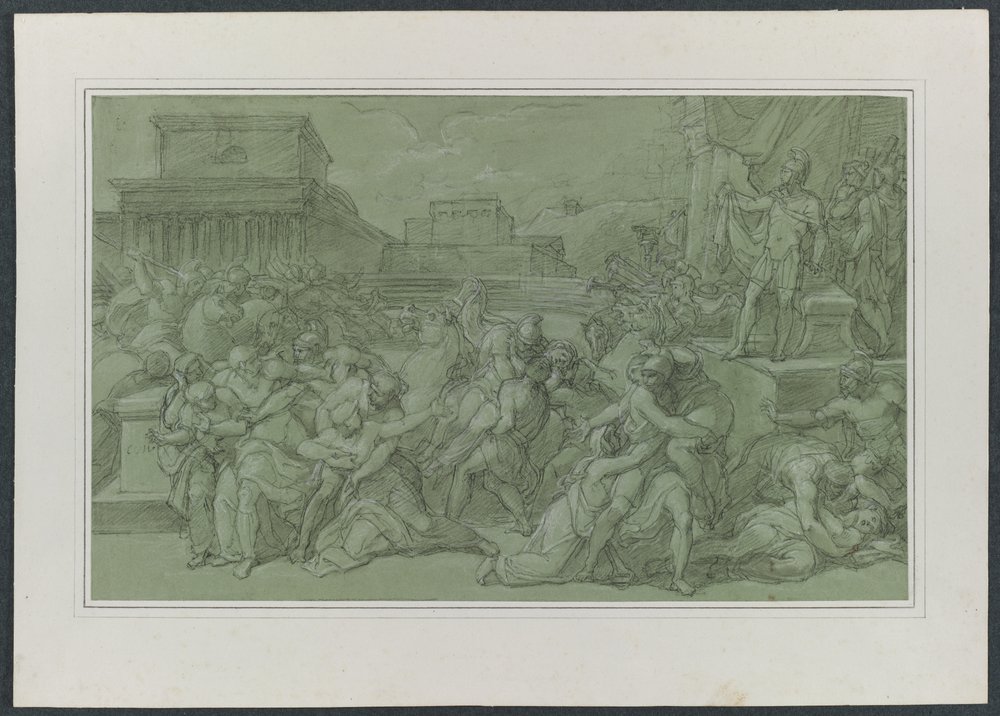 Ratto delle Sabine da Vincenzo Camuccini