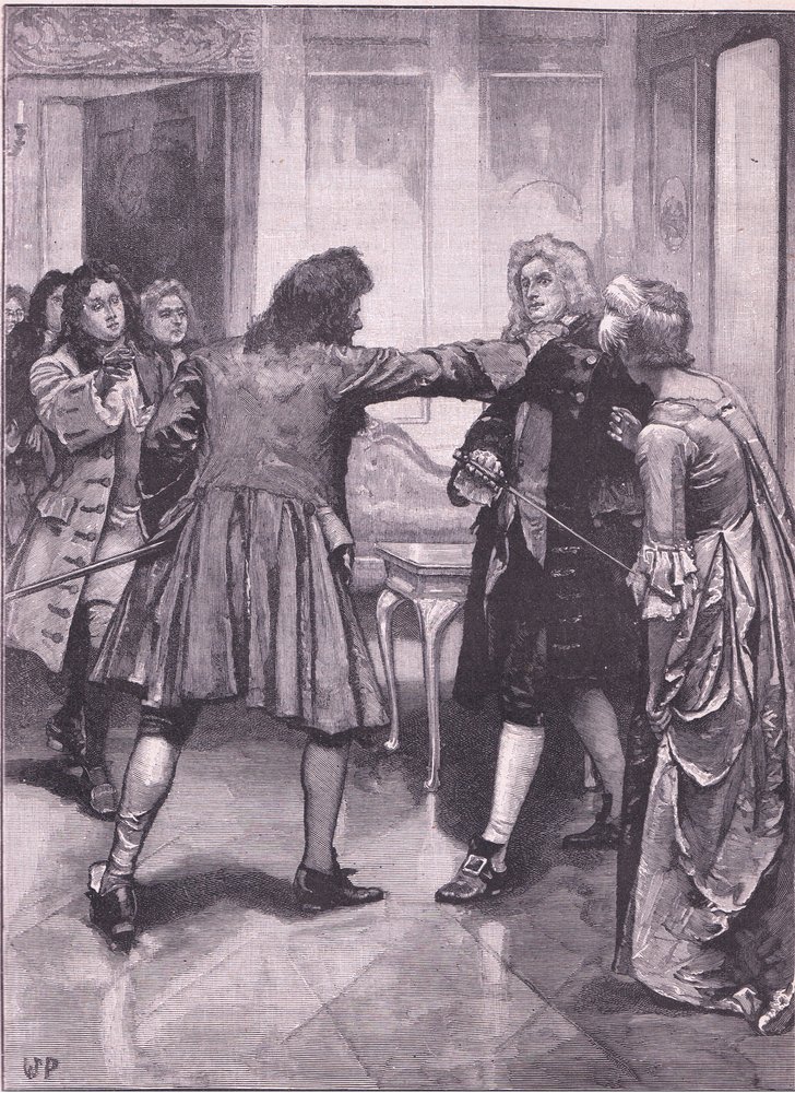 La lite di Walpole con Townsend AD 1729 da Walter Paget