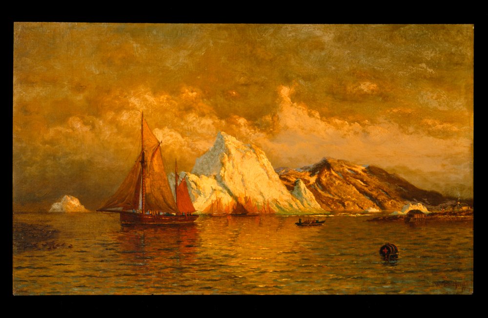 Vicino a mezzanotte, Labrador, c.1880 da William Bradford