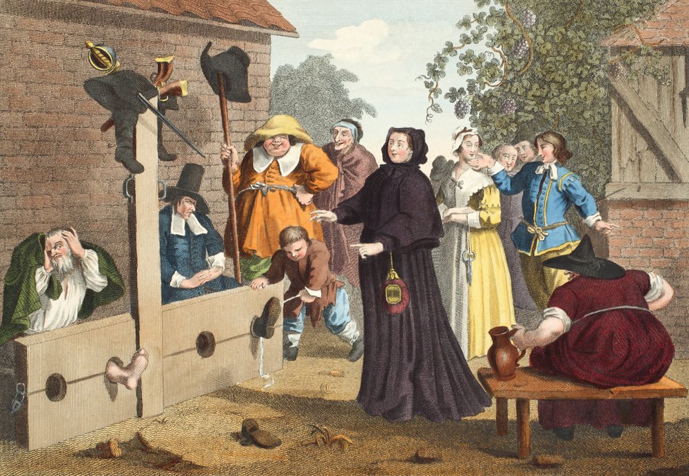 Hudibras e Ralpho nelle scorte, da 'Hudibras' di Samuel Butler ...