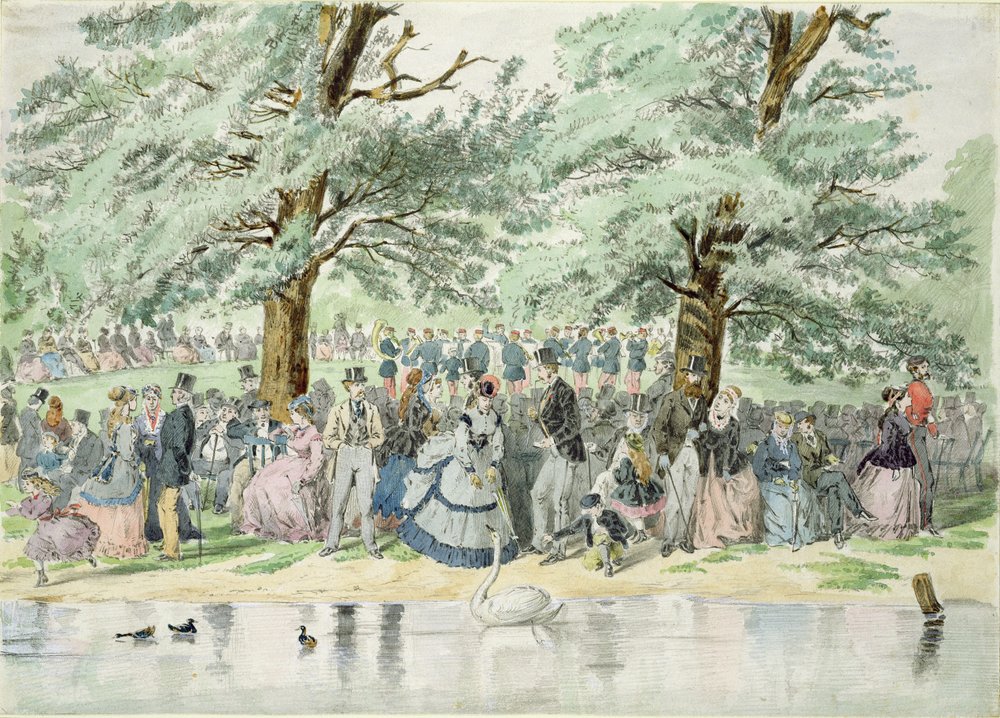 Una giornata estiva a St. James's Park, Londra da William McConnell