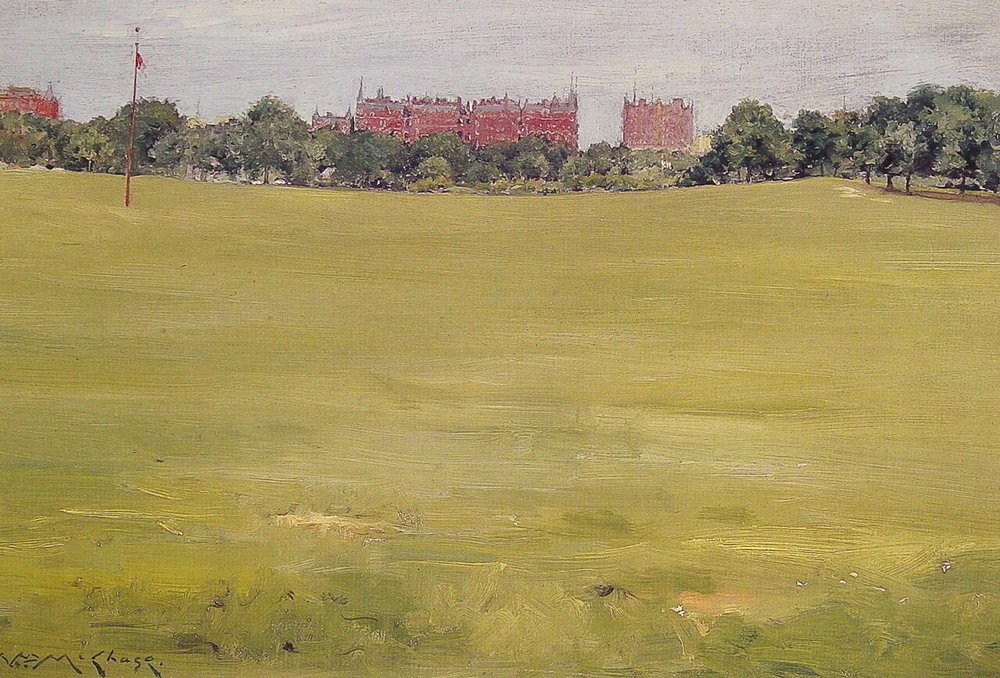 Veduta da Central Park da William Merritt Chase
