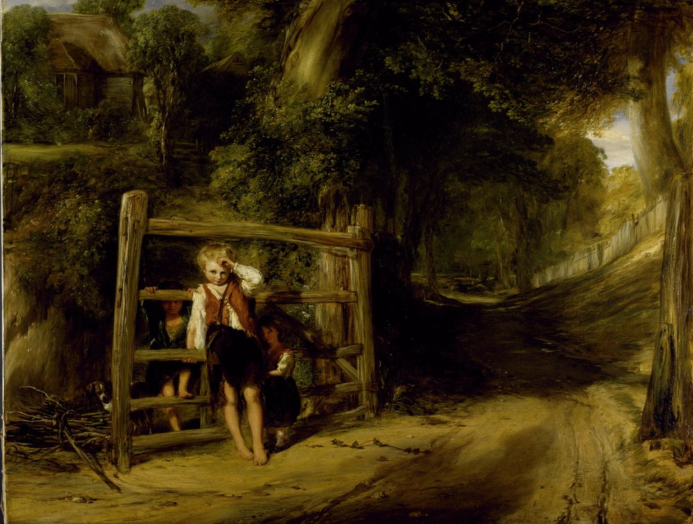 Civiltà rustica o «Gli eventi futuri gettano le loro ombre davanti a sé», ca. 1832 da William Collins