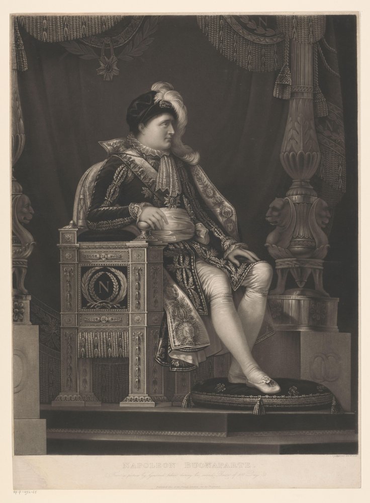 Ritratto di Napoleone Bonaparte da William Say
