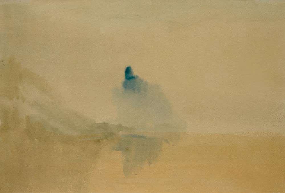 Castello sulla riva di un lago | Stampa d'arte