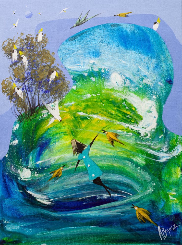 Volo dello spirito gioioso da Adam Bogusz