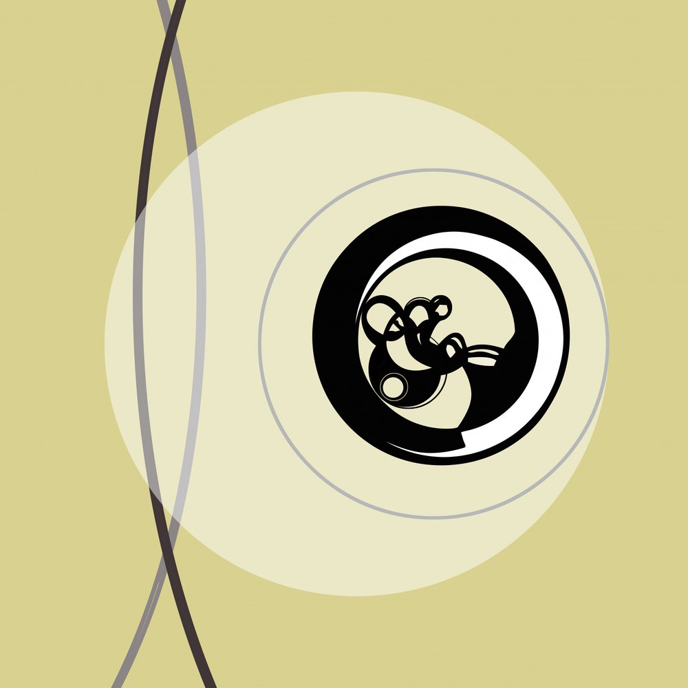 Cerchi astratti a spirale da Alejandra Winkhaus