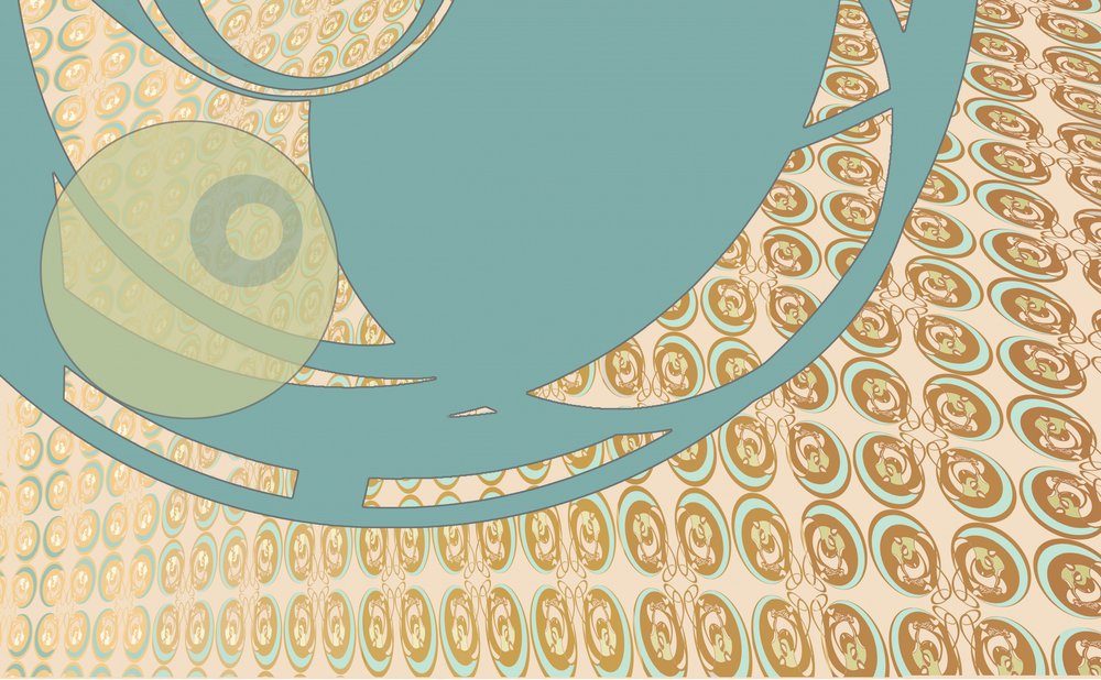 Curve geometriche fluide da Alejandra Winkhaus