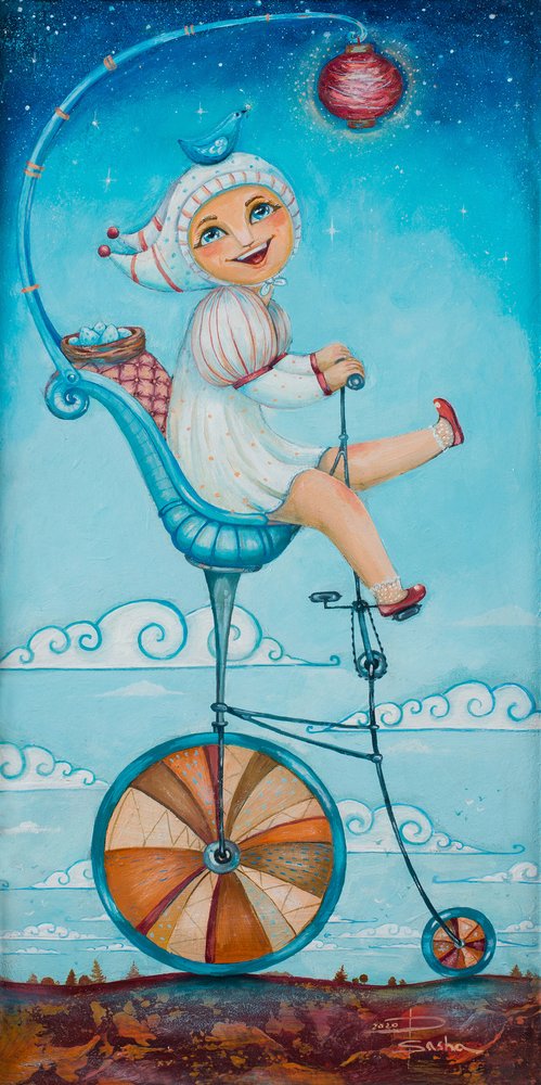 Il fantastico giro sulla stella per bambini da Aleksandra Paranchenko